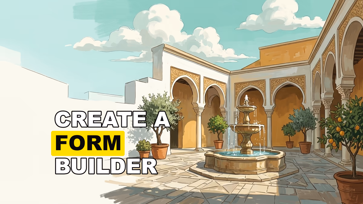 How to Create a Form With a Form Builder