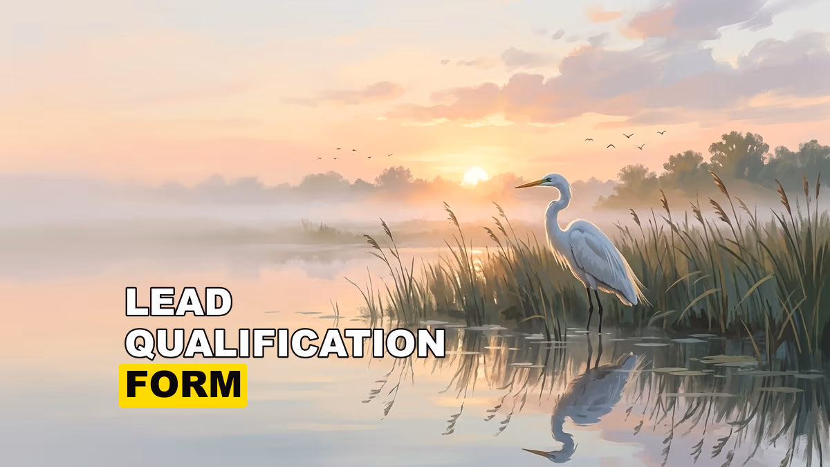 Lead Qualification Form: What to Ask and How to Use It