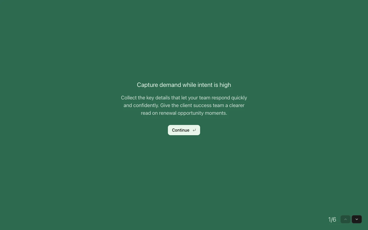 Renewal Opportunity Lead Form preview