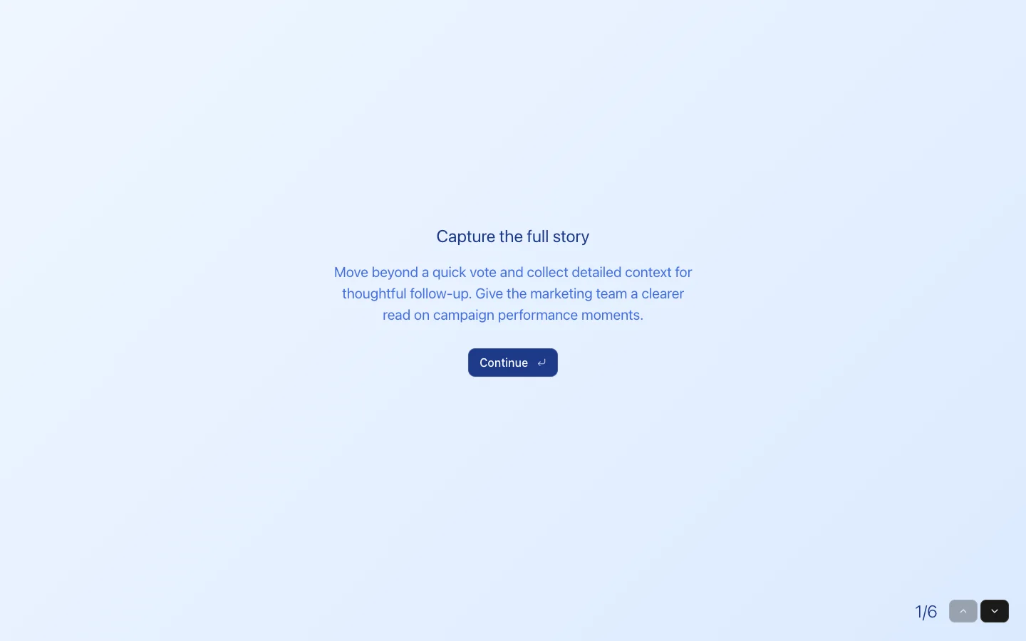 Campaign Performance Follow-up Form preview