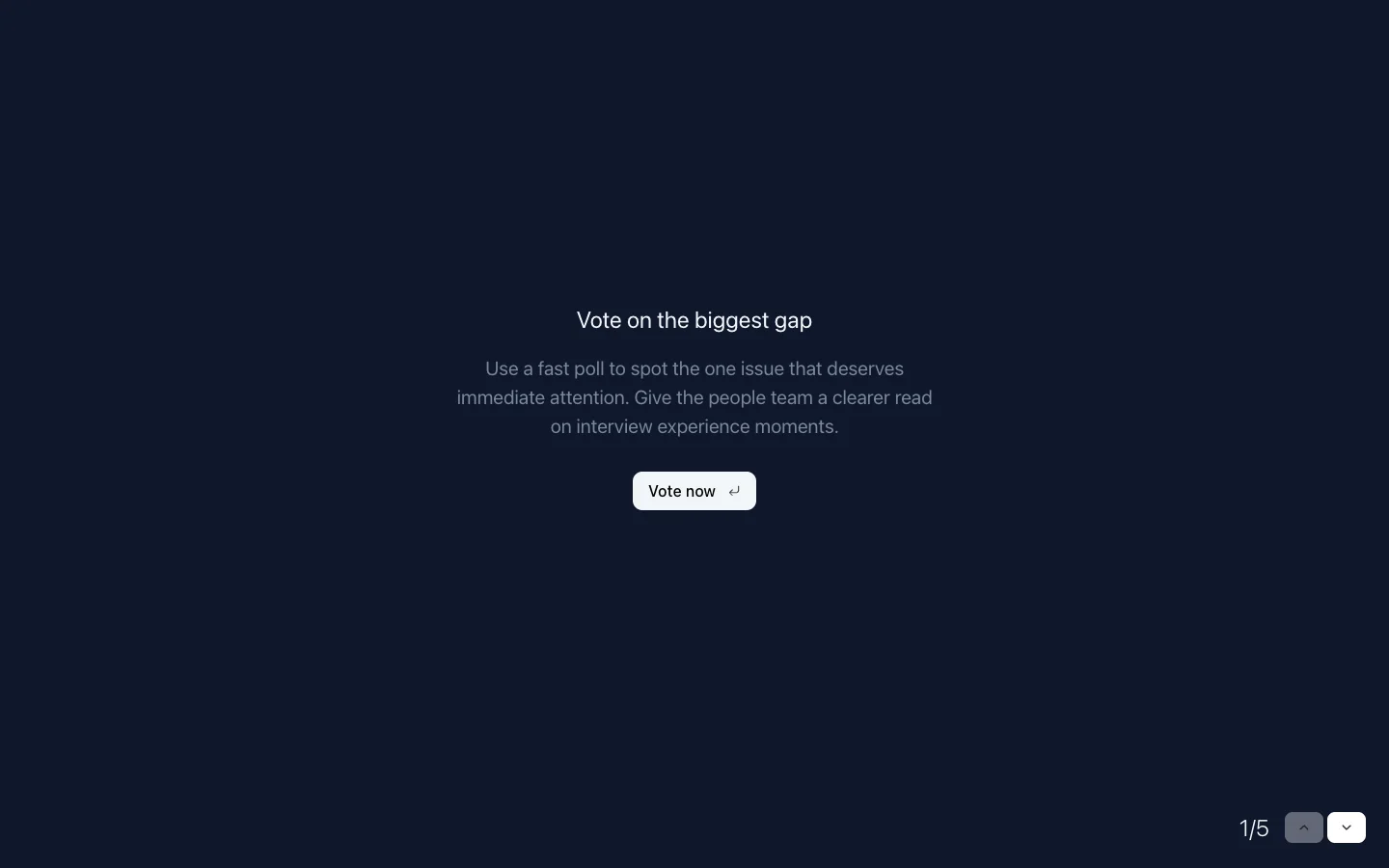 Interview Experience Sentiment Poll preview