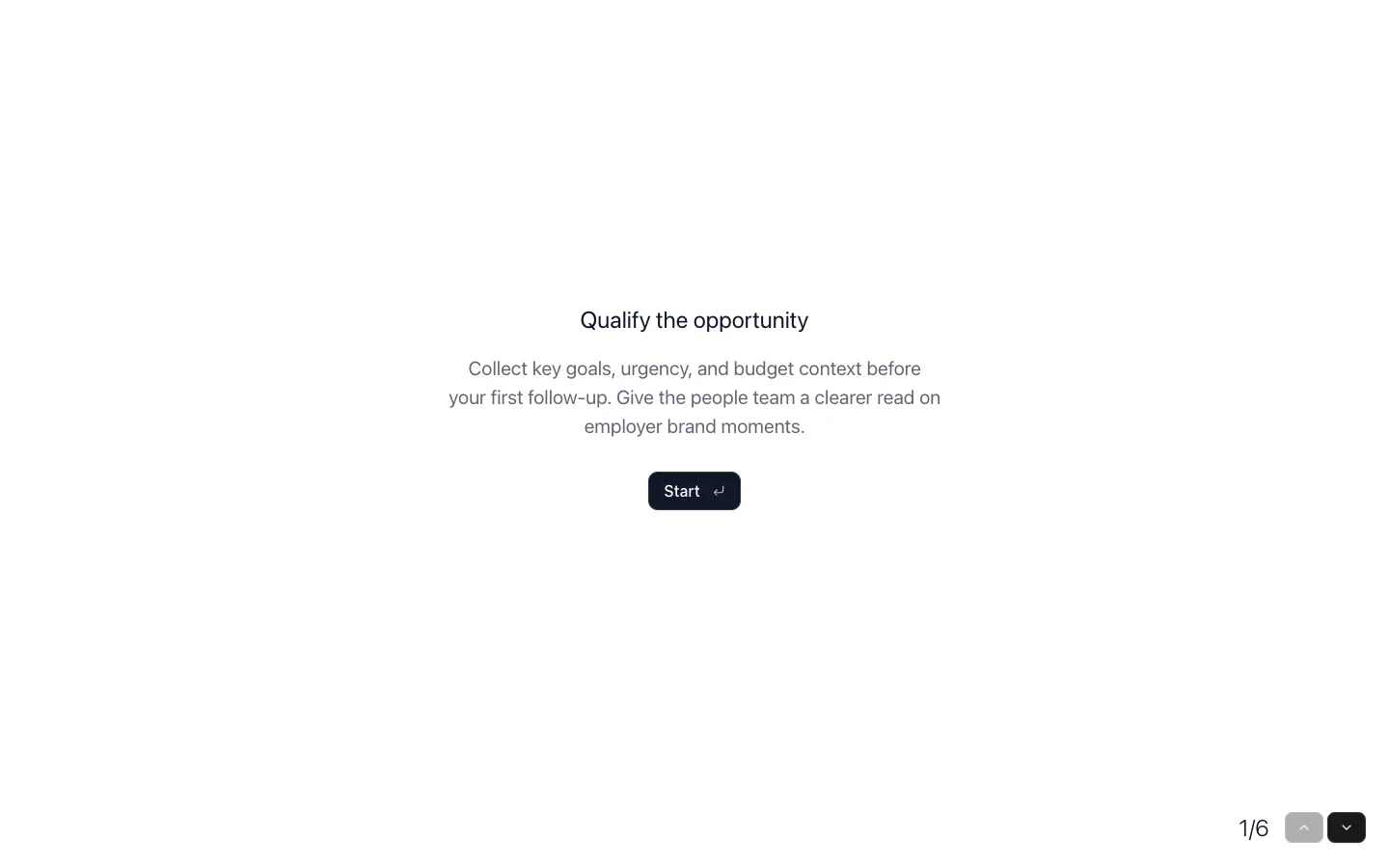 Employer Brand Discovery Form preview