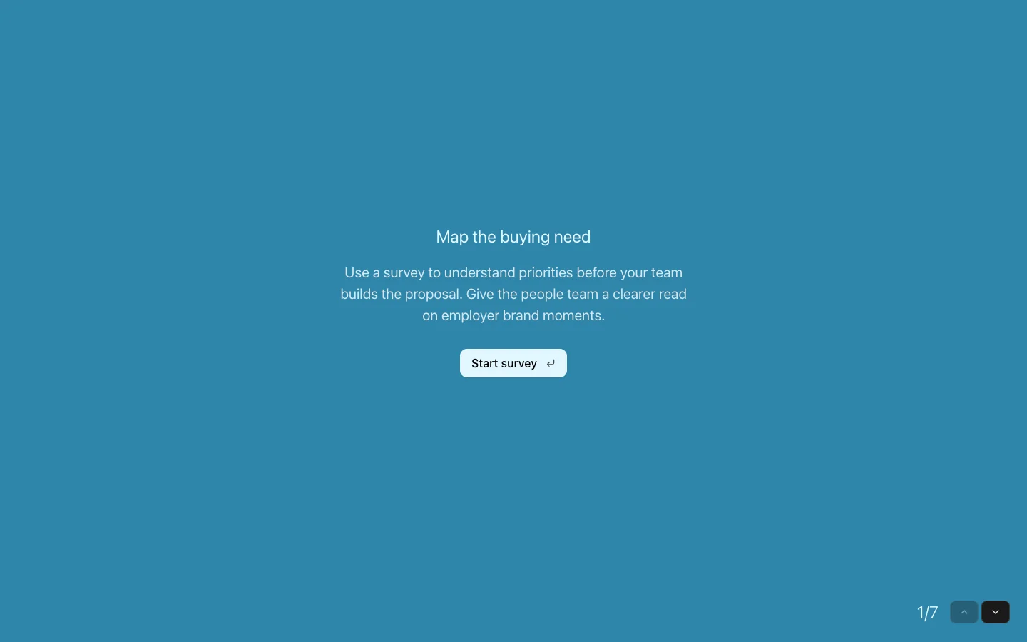 Employer Brand Needs Survey preview